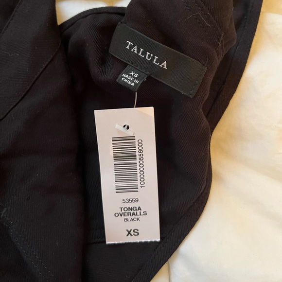 Never Worn Talula Tonga Black Overalls - Picture 9 of 9